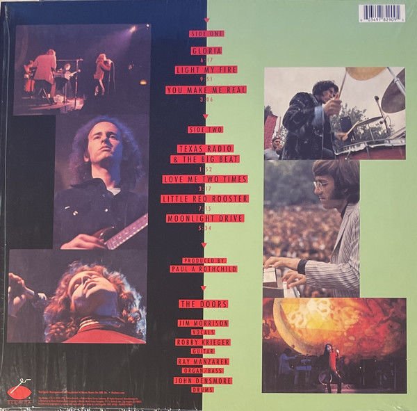 THE DOORS - ALIVE SHE CRIED (1983) - LP 2024 LIMITED EDITION COLORED SIFIR PLAK