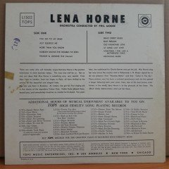 LENA HORNE - LENA HORNE - LP 2.EL PLAK