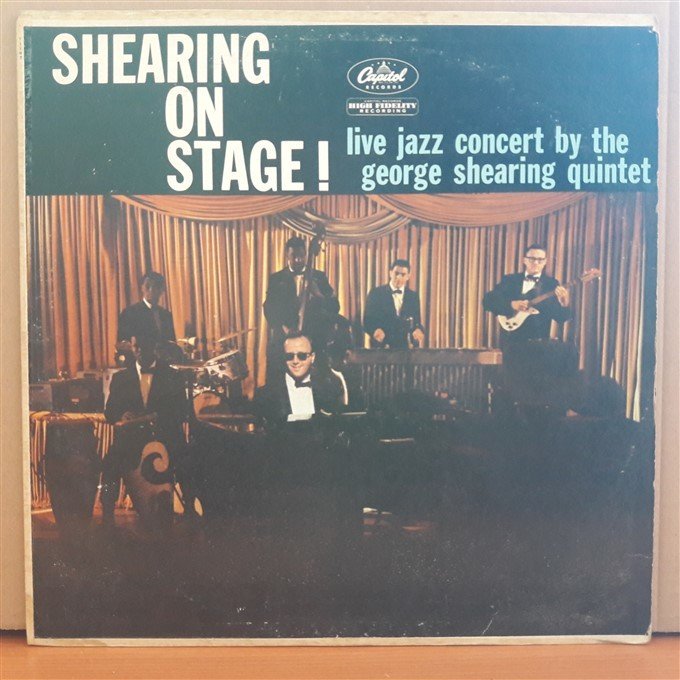 GEORGE SHEARING - SHEARING ON STAGE! - LP 2.EL PLAK