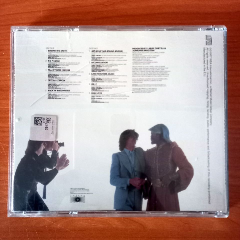 LARRY CORYELL / ALPHONSE MOUZON – BACK TOGETHER AGAIN (1977) - CD 2014 REISSUE 2.EL