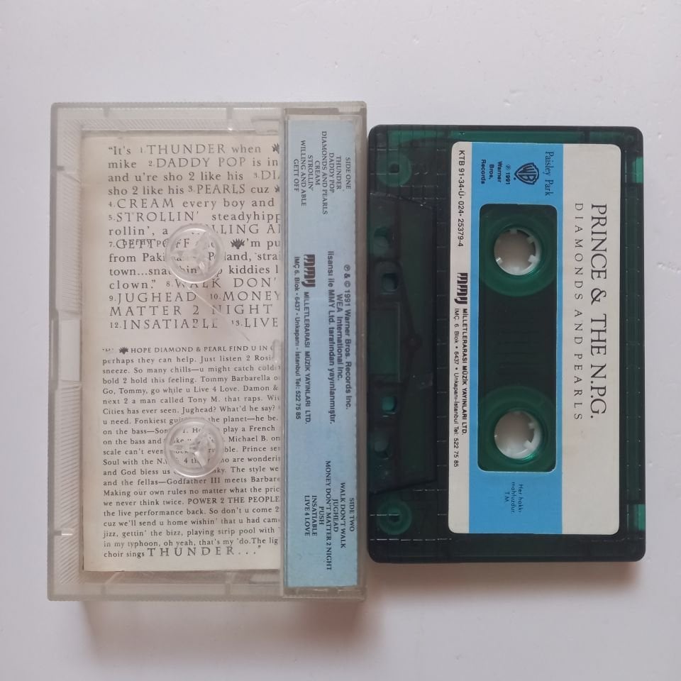 PRINCE & THE NEW POWER GENERATION - DIAMONDS AND PEARLS (1991) - KASET 2.EL