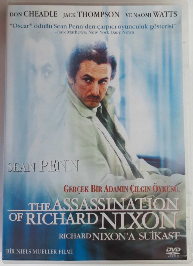 RICHARD NIXON'A SUİKAST - THE ASSASSINATION OF RICHARD NIXON - SEAN PENN - DON CHEADLE - DVD 2.EL