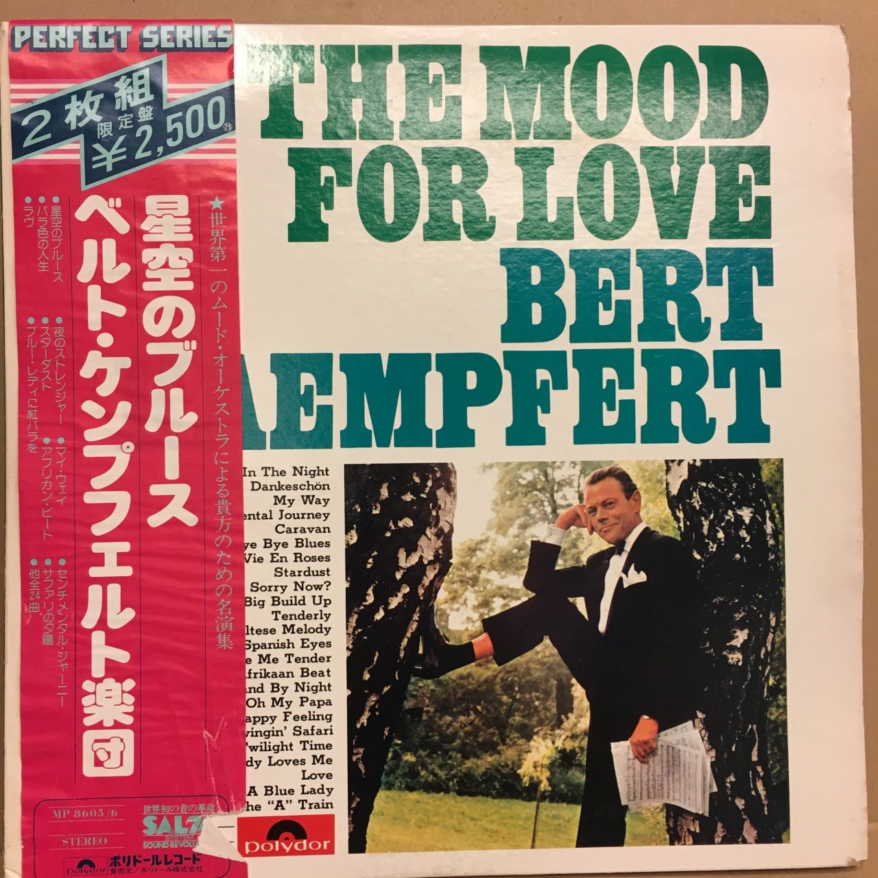 BERT KAEMPFERT - THE MOOD FOR LOVE 1975 2.EL 2PLAK JAPON BASKI