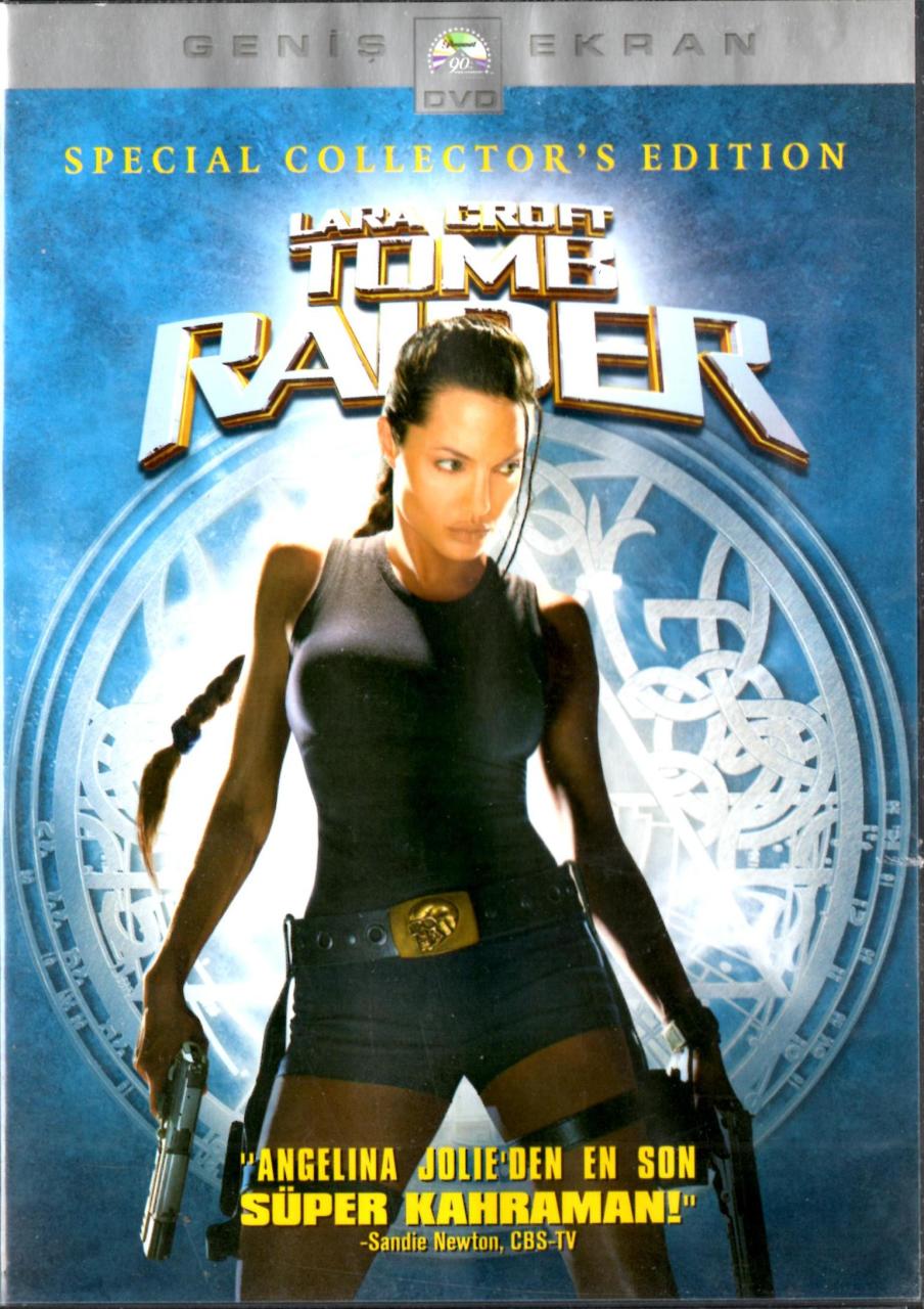 LARA CROFT: TOMB RAIDER - ANGELINA JOLIE - JON VOIGHT - SIMON WEST - DVD 2.EL