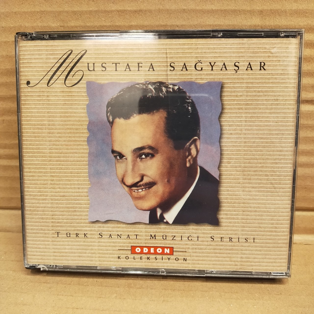 MUSTAFA SAĞYAŞAR - ODEON TÜRK SANAT MÜZİĞİ SERİSİ - 2CD 2.EL