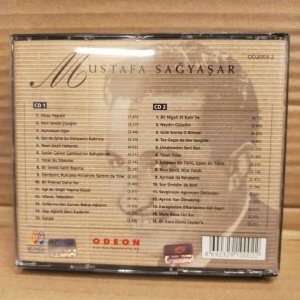 MUSTAFA SAĞYAŞAR - ODEON TÜRK SANAT MÜZİĞİ SERİSİ - 2CD 2.EL