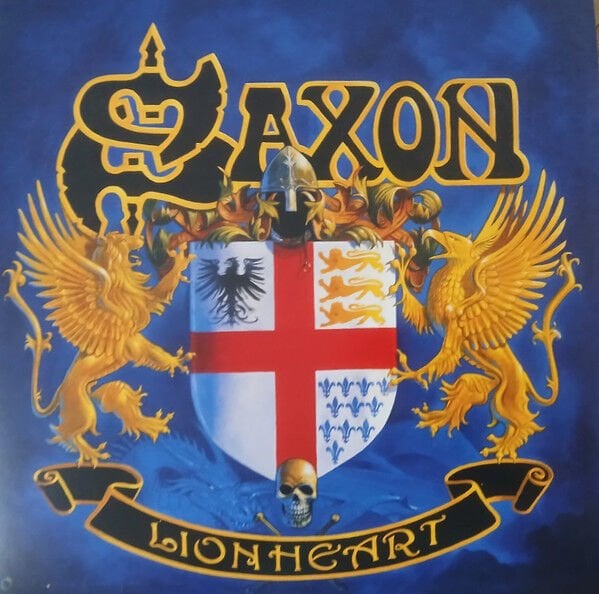 SAXON – LIONHEART (2004) - LP 2025 NUMBERED REISSUE 180GR AQUAMARINE COLOURED VINYL  SIFIR PLAK