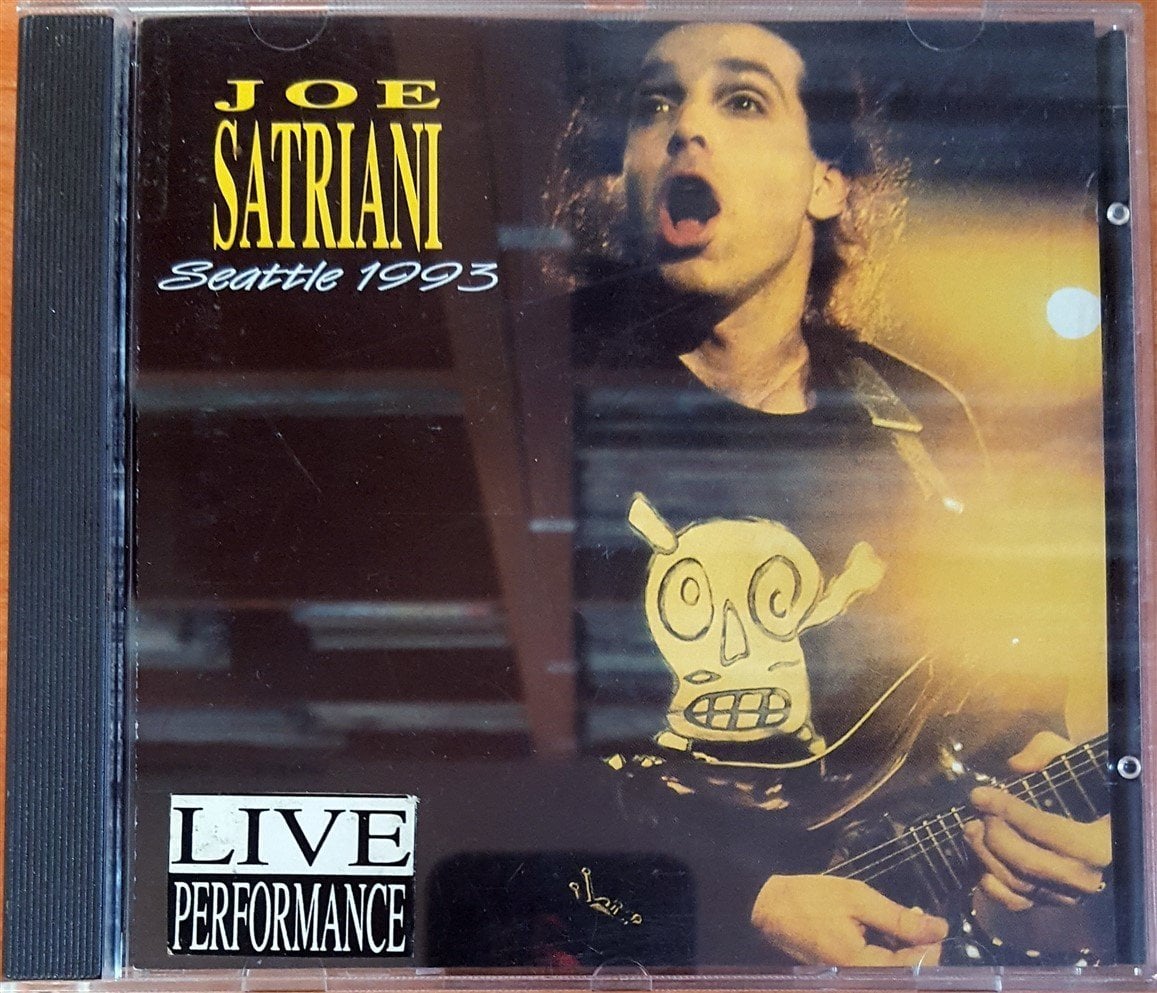JOE SATRIANI - SEATTLE 1993 (1993) - CD UNOFFICIAL RELEASE / MADE IN ITALY 2.EL