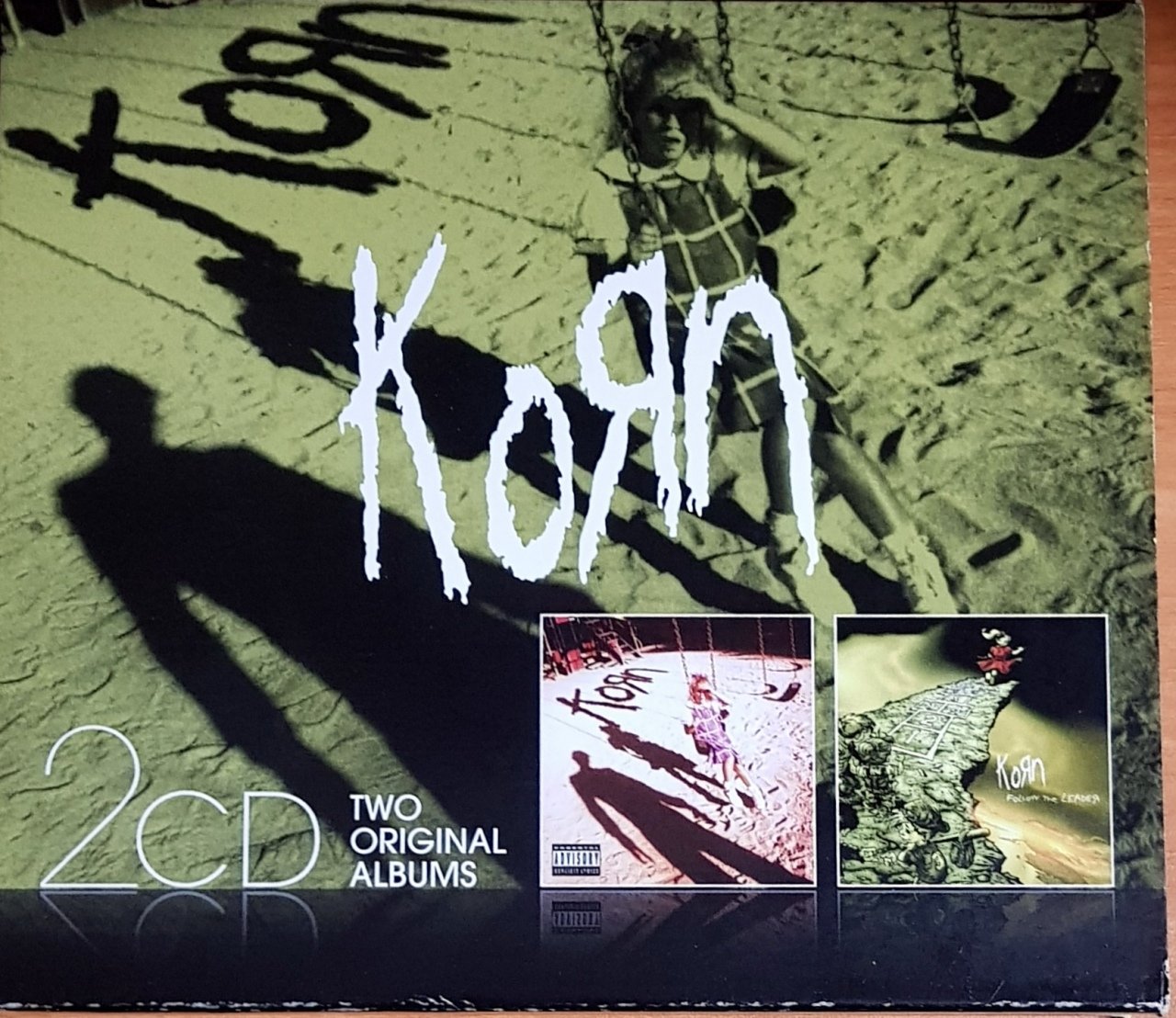 KORN - KORN / FOLLOW THE LEADER (2011) SONY 2CD 2.EL