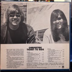 CARPENTERS - TICKET TO RIDE - PLAK 2.EL
