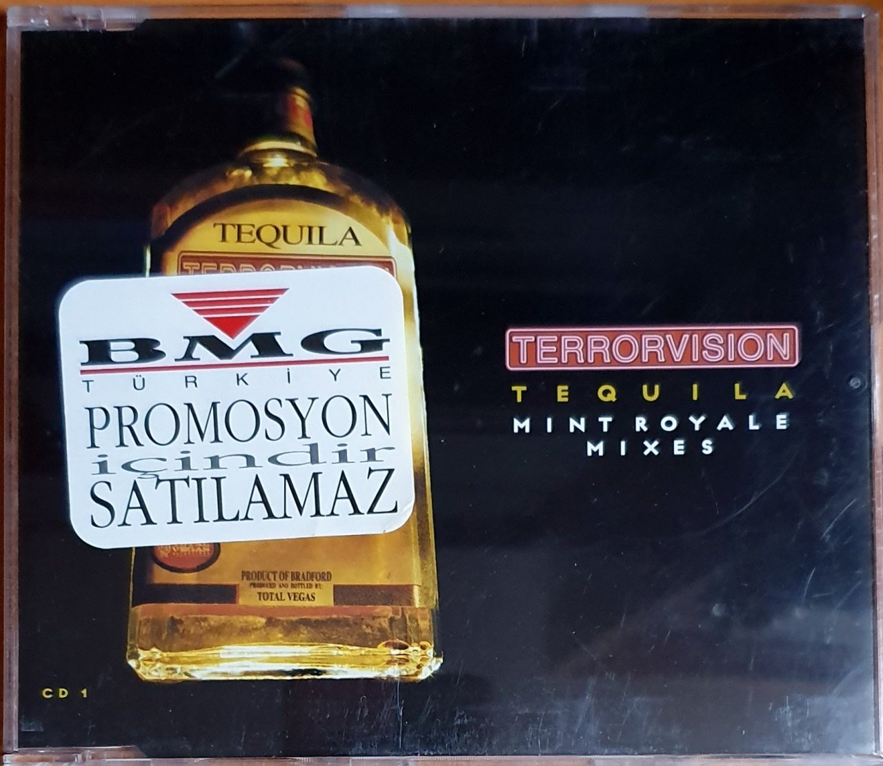 TERRORVISION - TEQUILA / MINT ROYALE REMIXES (1999) - CD SINGLE 2.EL