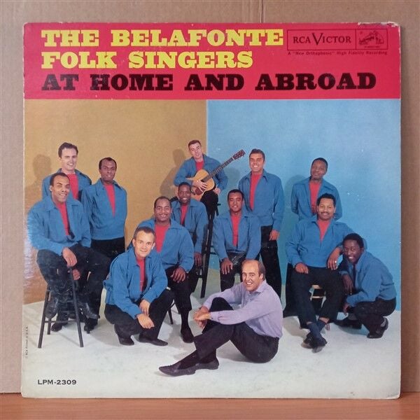 THE BELAFONTE FOLK SINGERS – AT HOME AND ABROAD (1961) - LP 2.EL PLAK