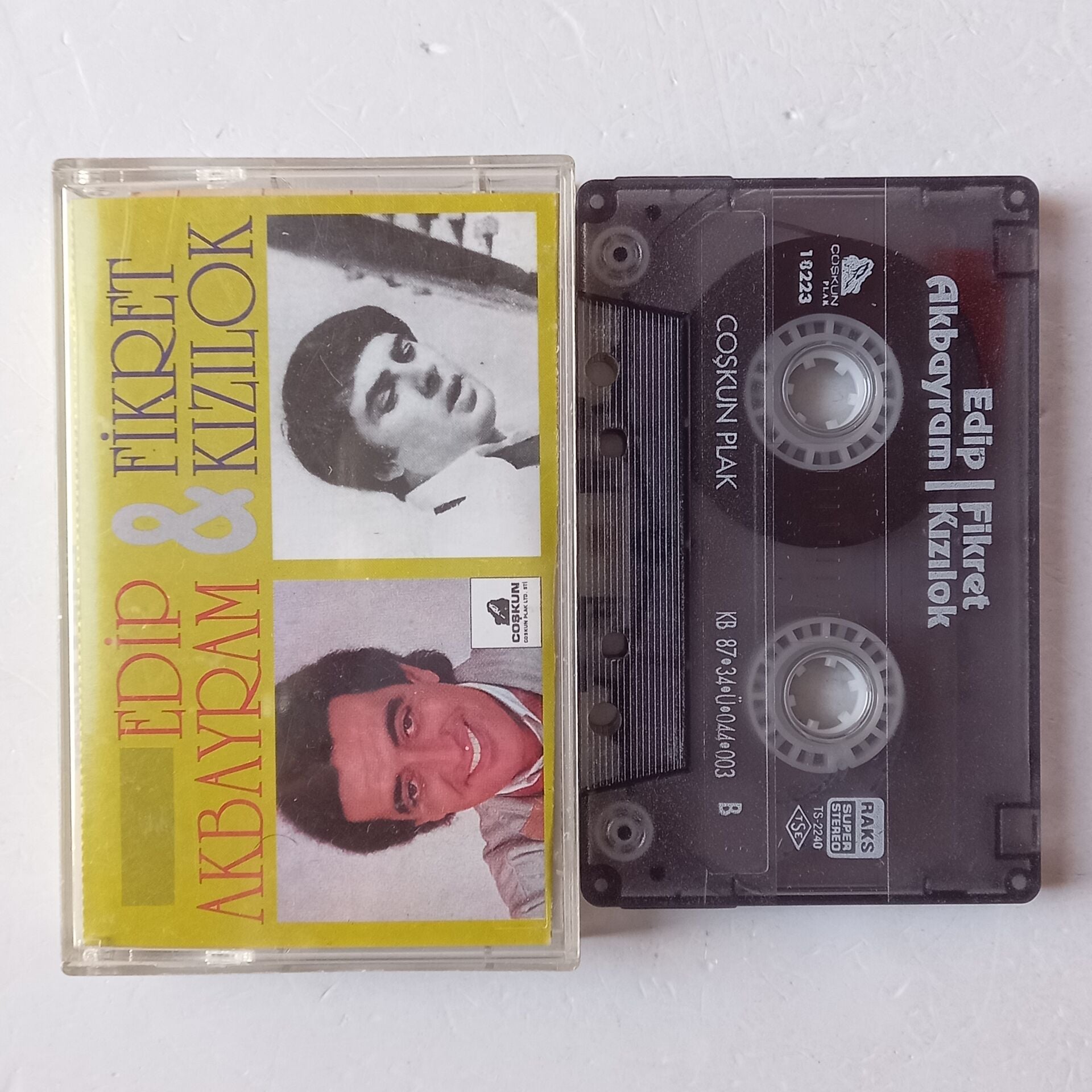 EDİP AKBAYRAM & FİKRET KIZILOK - EDİP AKBAYRAM & FİKRET KIZILOK (1998) - KASET 2.EL
