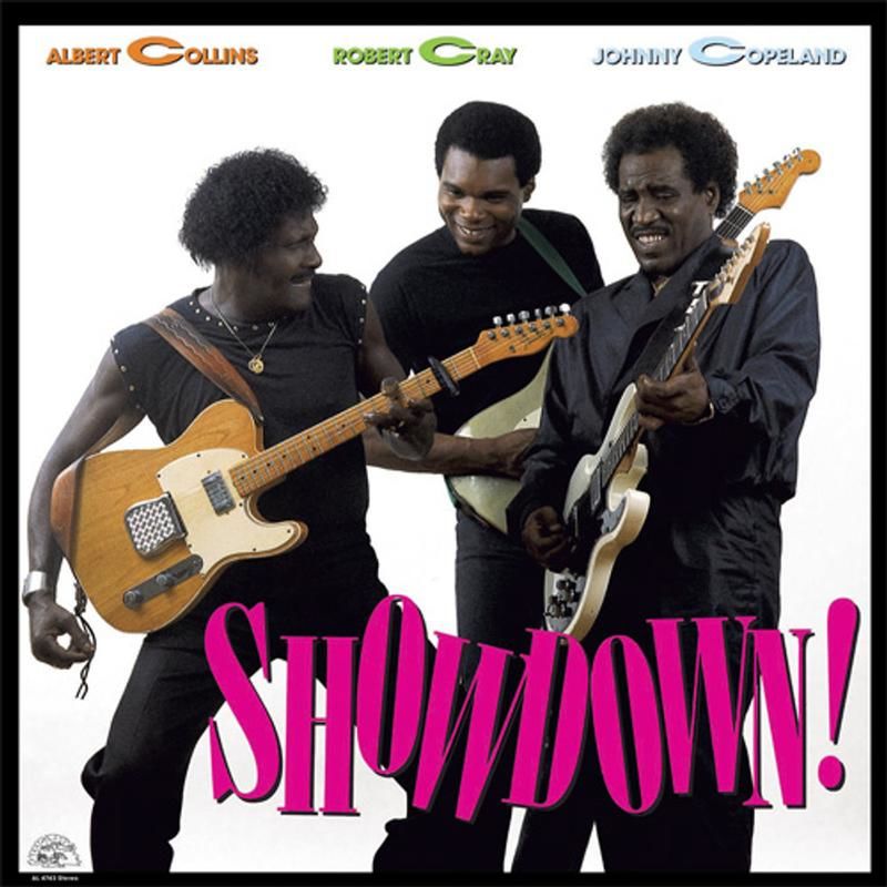 ALBERT COLLINS ROBERT CRAY & JOHNNY COPELAND - SHOWDOWN ! (1985) - LP 180GR 2024 EDITION CLEAR (TRANSPARENT WHITE) COLOURED EDITION SIFIR PLAK