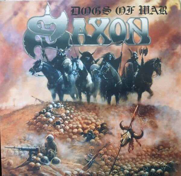 SAXON – DOGS OF WAR (1995) - LP 2025 NUMBERED REISSUE 180GR SILVER COLOURED VINYL  SIFIR PLAK