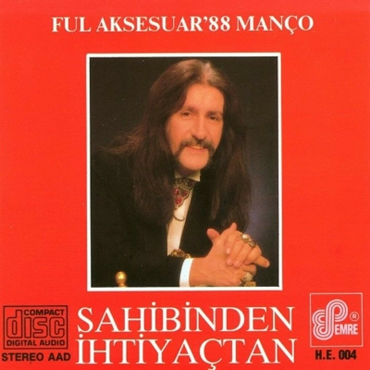 BARIŞ MANÇO - SAHİBİNDEN İHTİYAÇTAN / FULL AKSESUAR '88 MANÇO (1988) - CD SIFIR