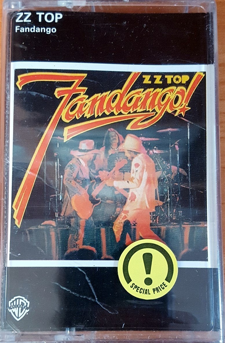 ZZ TOP - FANDANGO CASSETTE MADE IN THE TURKEY ''NEW''