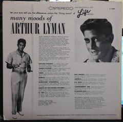 ARTHUR LYMAN - MANY MOODS OF - PLAK 2.EL