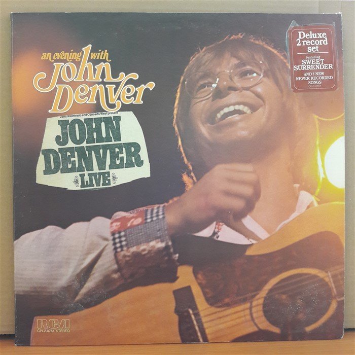JOHN DENVER - AN EVENING WITH (1975) - 2LP 2.EL PLAK