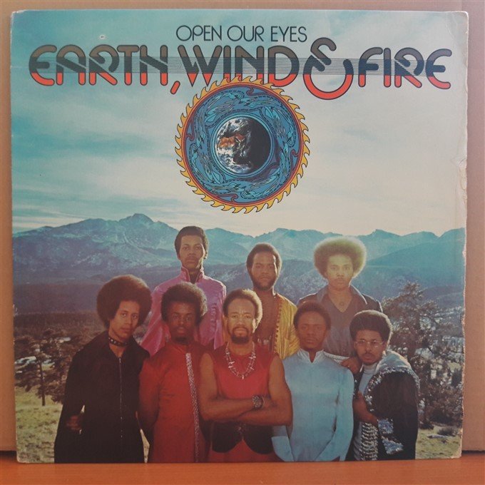 EARTH, WIND & FIRE - OPEN OUR EYES (1974) - LP 2.EL PLAK