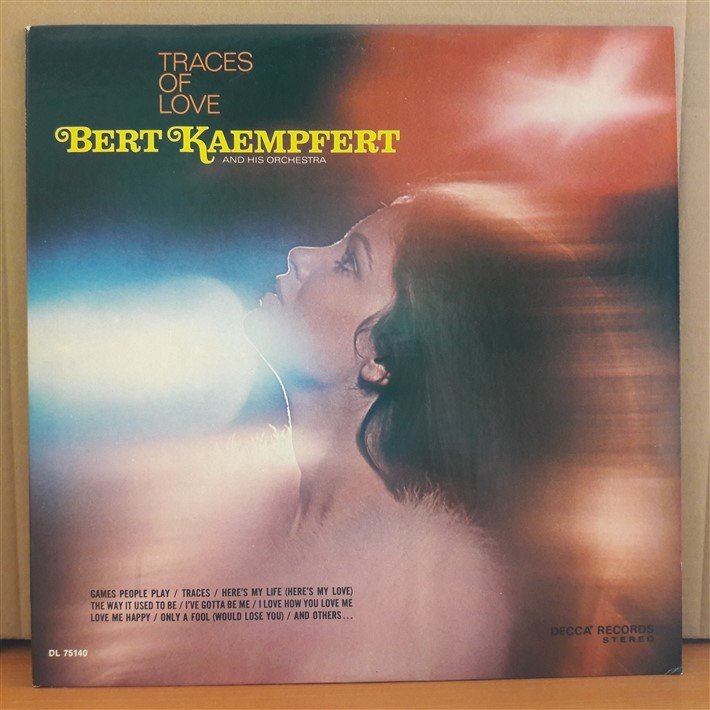 TRACES OF LOVE - BERT KAEMPFERT - LP 2.EL PLAK