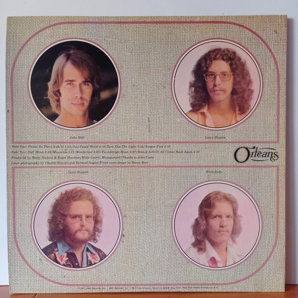 ORLEANS – ORLEANS (1973) - LP 2.EL PLAK