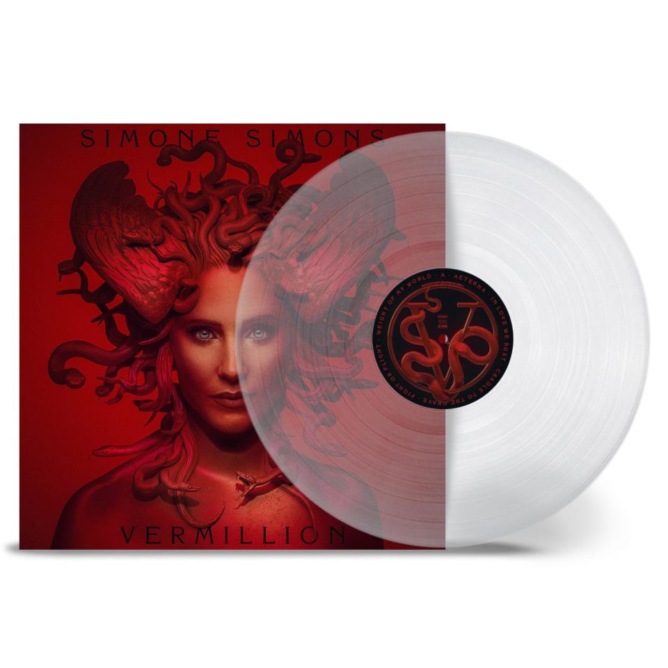 SIMONE SIMONS (EPICA) - VERMILLION (2024) - LP CLEAR COLOURED EDITION SIFIR PLAK