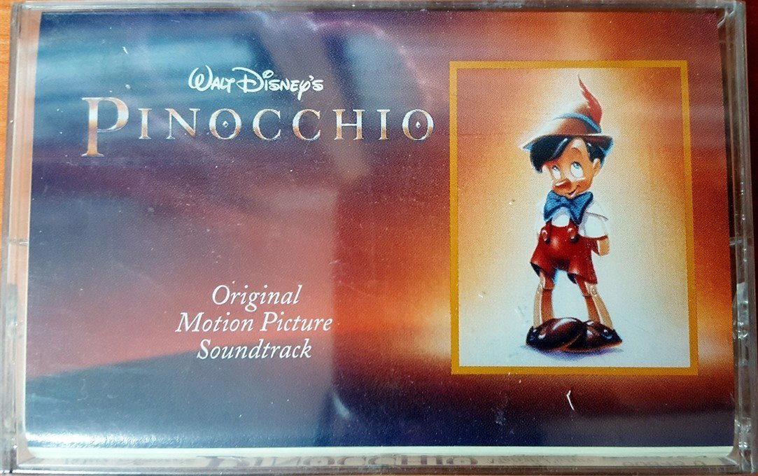 PINOCCHIO - SOUNDTRACK CASSETTE MADE IN USA ''NEW''