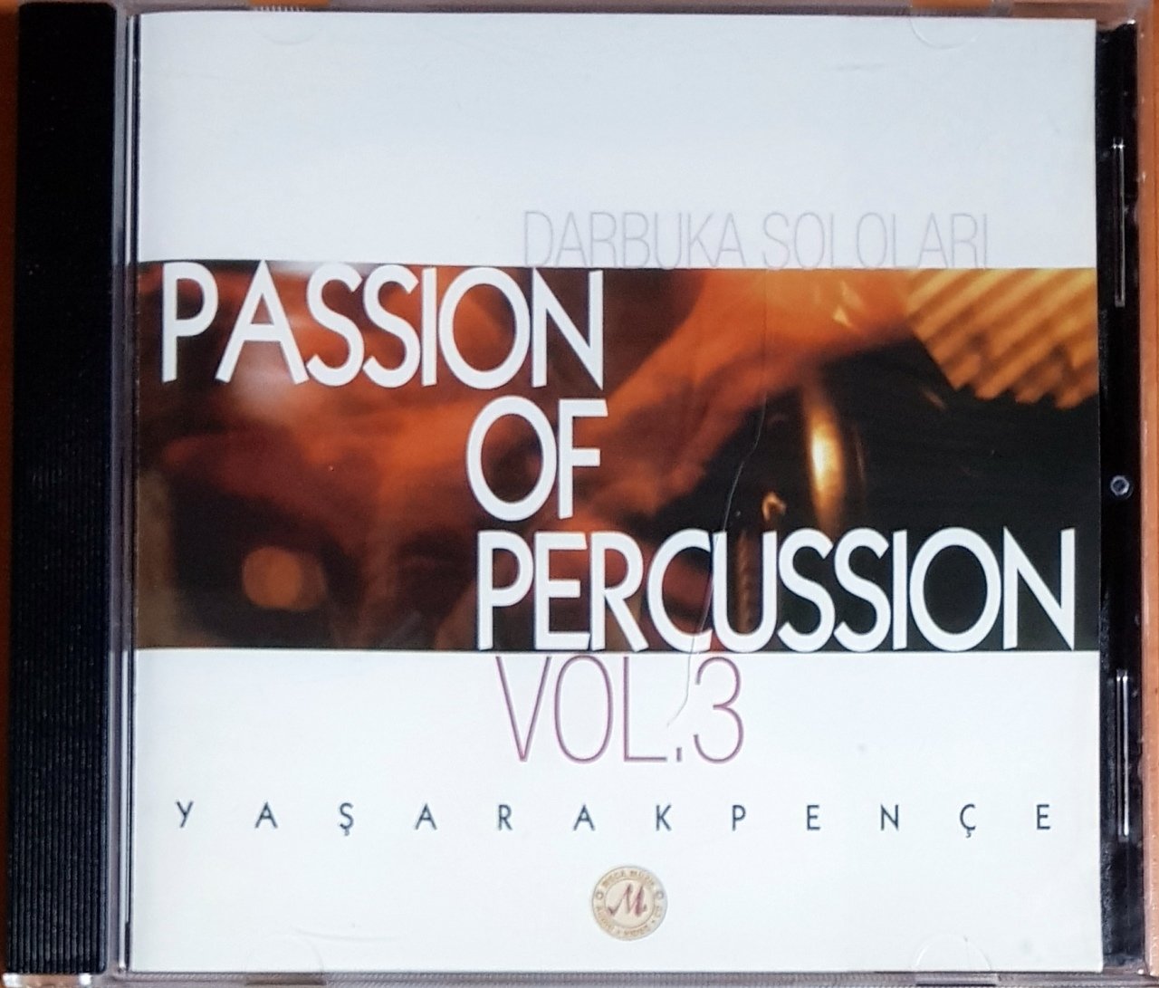 PASSION OF PERCUSSION VOLUME 3 / DARBUKA SOLOLARI / YAŞAR AKPENÇE (2005) MEGA MÜZİK CD 2.EL