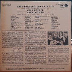THE DECLINE AND FALL OF THE ENTIRE WORLD AS SEEN THROUGH THE EYES OF COLE PORTER - KAYE BALLARD - HAROLD LANG (1965) - LP 2.EL PLAK