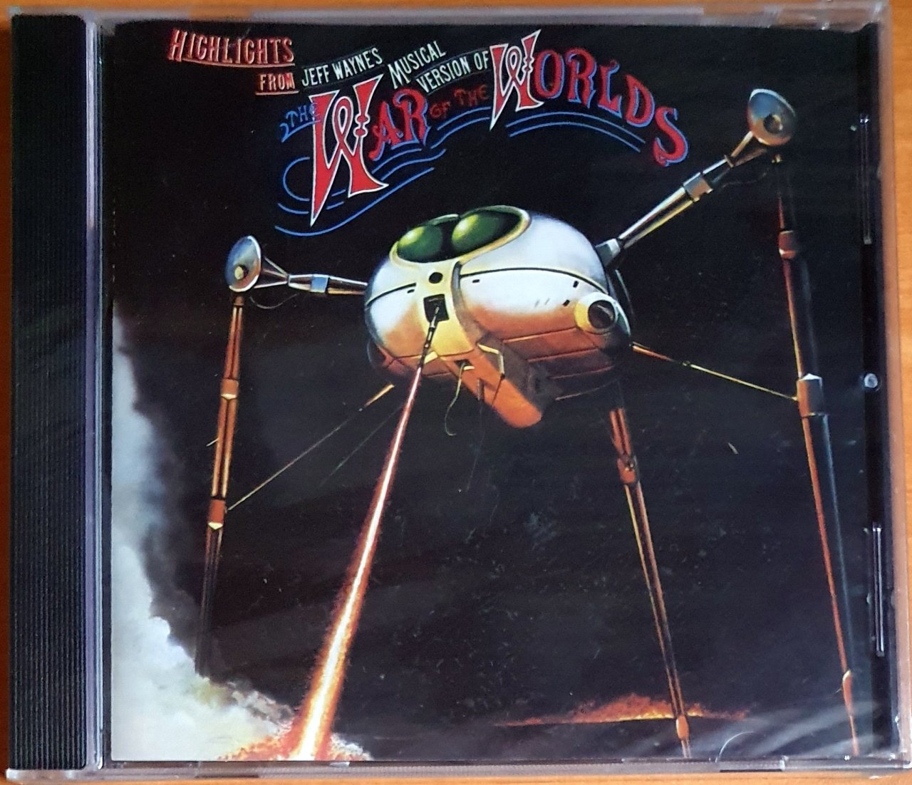 HIGHLIGHTS FROM THE WAR OF THE WORLDS SOUNDTRACK / JEFF WAYNE (1981) - CD SIFIR