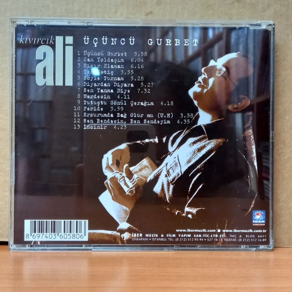 KIVIRCIK ALİ - ÜÇÜNCÜ GURBET - CD 2.EL