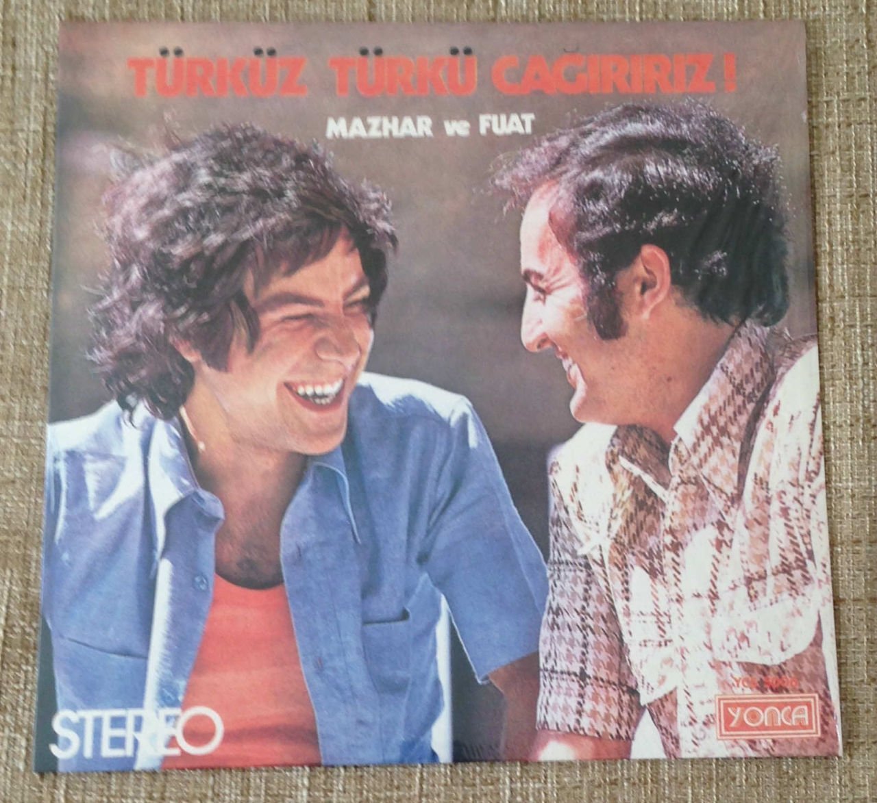 MAZHAR VE FUAT - TÜRKÜZ TÜRKÜ ÇAĞIRIRIZ - LP SIFIR