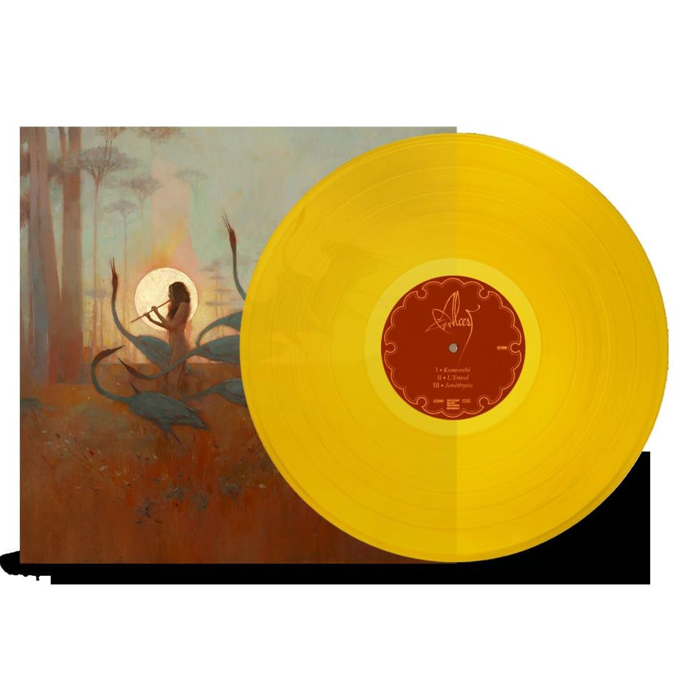 ALCEST - LES CHANTS DE L'AURORE (2024) - LP YELLOW COLOURED LIMITED EDITION POST METAL / BLACKGAZE SIFIR PLAK