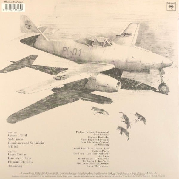 BLUE ÖYSTER CULT - SECRET TREATIES (1974) - LP 180GR 2024 EDITION SIFIR PLAK