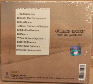 GÜLBEN ERGEN - UZUN YOL ŞARKILARI - CD SIFIR