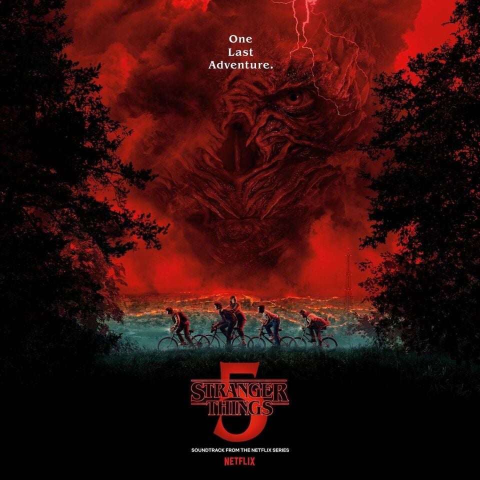 STRANGER THINGS - SEASON 5 SOUNDTRACK (2026) - LP / MICHAEL JACKSON ABBA DAVID BOWIE IRON MAIDEN PIXIES YELLO / AMBALAJINDA SIFIR PLAK