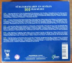 EN SEVİLEN 101 FİLM MÜZİĞİ - 5CD Kutu 2.EL