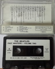 BEATLES - PAST MASTERS VOLUME TWO (1990) KENT CASSETTE MADE IN TURKEY ''USED''