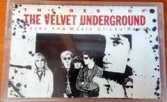 VELVET UNDERGROUND - THE BEST OF [WORDS AND MUSIC OF LOU REED] (1995) RAKS CASSETTE MADE IN TURKEY ''NEW''