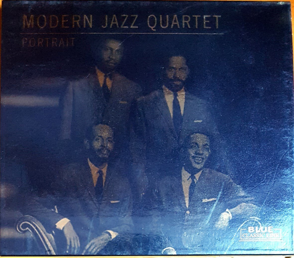 MODERN JAZZ QUARTET - PORTRAIT (2002) BLUE CLASSIC LINE, SABAM CRESCENDO CD 2.EL