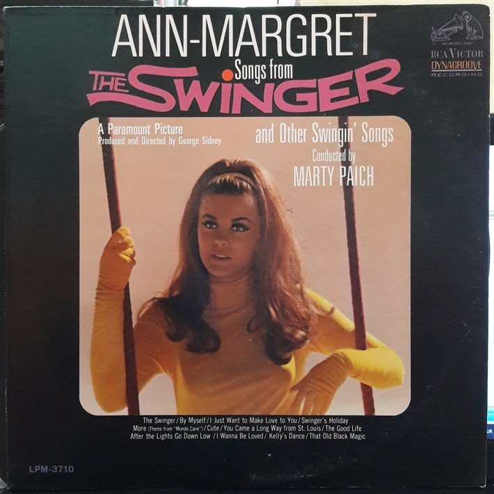 ANN-MARGRET - SONGS FROM THE SWINGER AND OTHER SWINGIN' SONGS (1966) - PLAK 2.EL