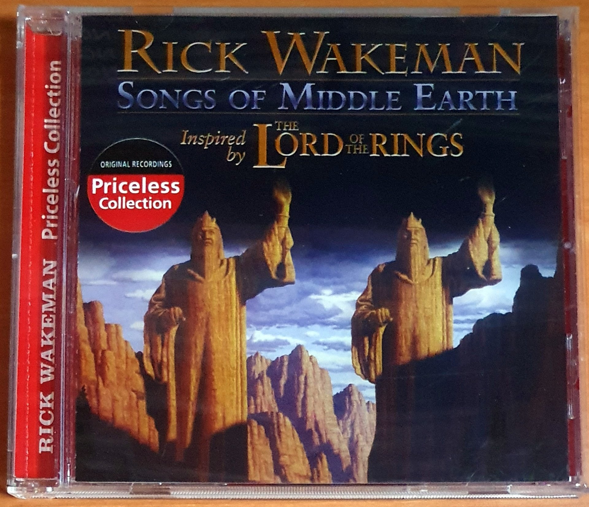 RICK WAKEMAN - SONGS OF MIDDLE EARTH / INSPIRED BY THE LORD OF THE RINGS (2002) - CD 2.EL