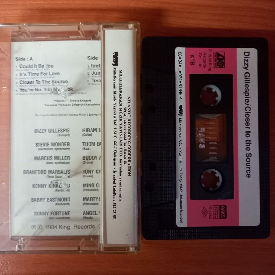 DIZZY GILLESPIE - CLOSER TO THE SOURE (1984) - KASET 2.EL