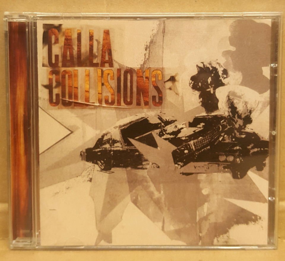 CALLA - COLLISIONS (2005) - CD INDIE ROCK ALTERNATIVE ROCK JEWEL CASE 2.EL