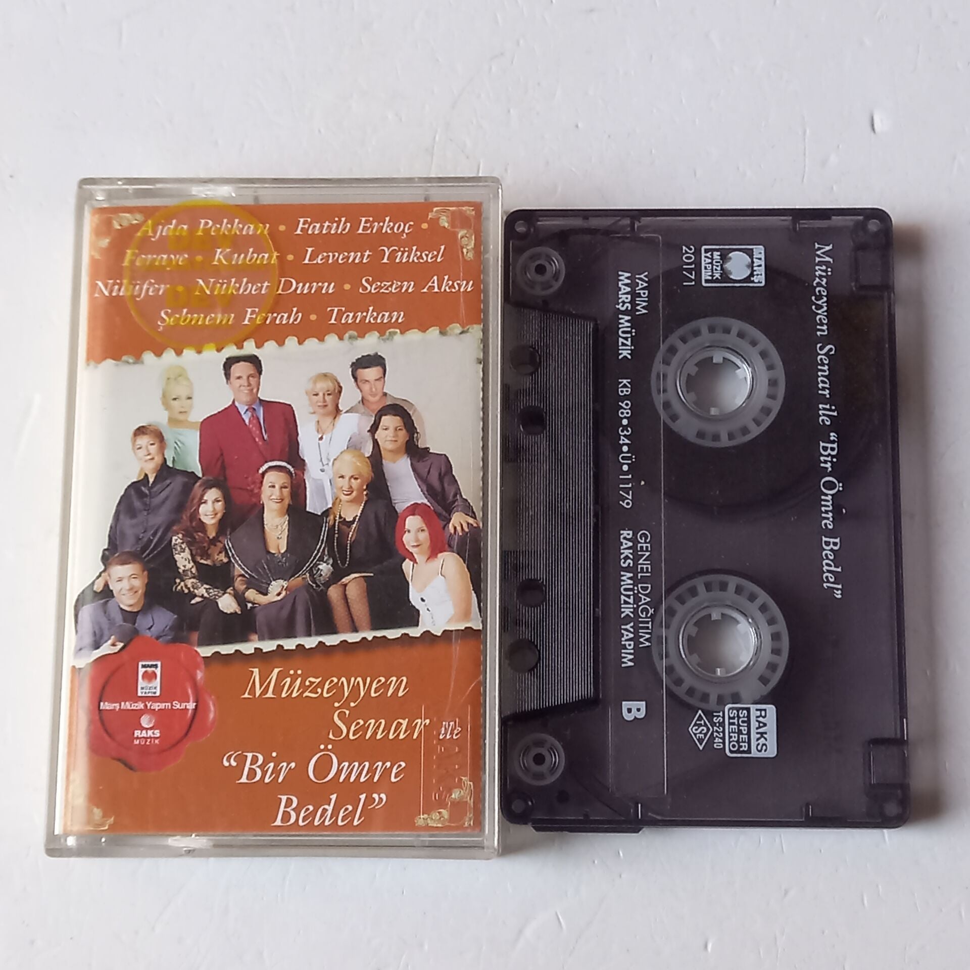 MÜZEYYEN SENAR İLE BİR ÖMRE BEDEL (1998) - KASET 2.EL