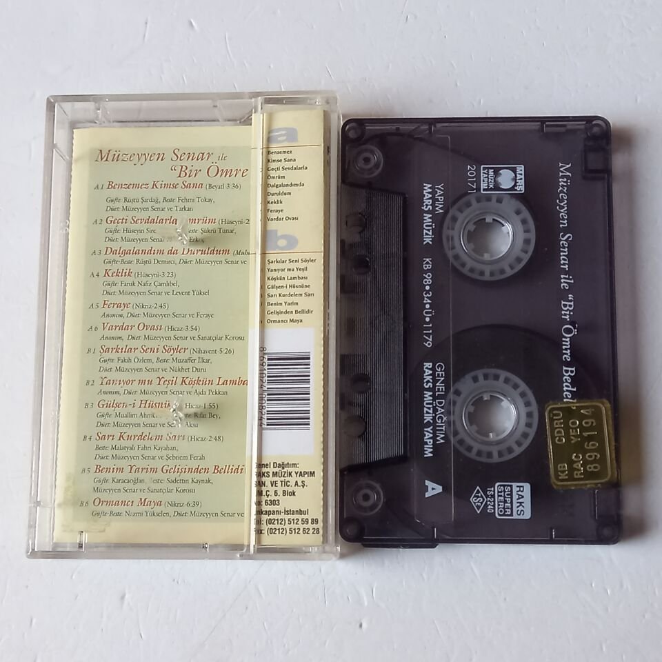 MÜZEYYEN SENAR İLE BİR ÖMRE BEDEL (1998) - KASET 2.EL