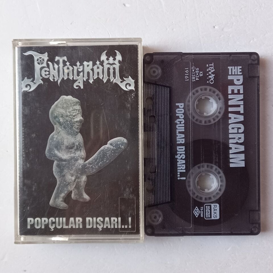 PENTAGRAM - LIVE / POPÇULAR DIŞARI (1998) - KASET 2.EL