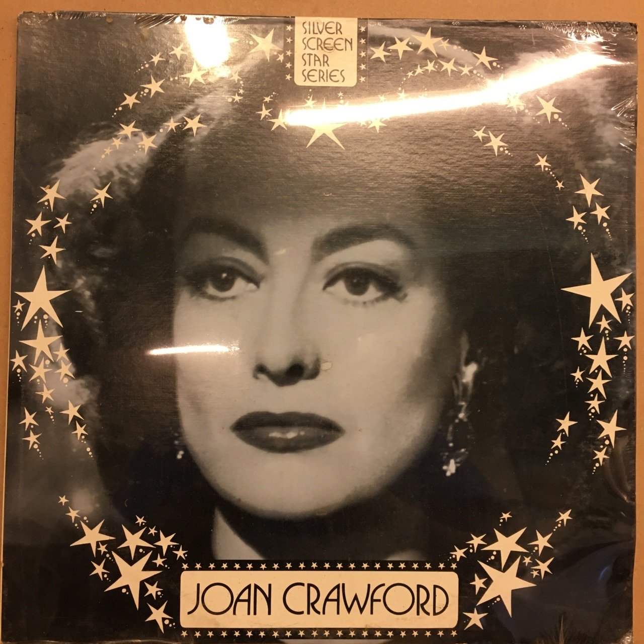 JOAN CRAWFORD SLIVER SCREEN STAR SERIES SIFIR PLAK