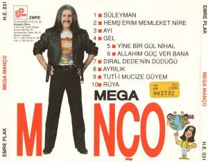 BARIŞ MANÇO - MEGA MANÇO (1992) - CD YENİ BASIM SIFIR